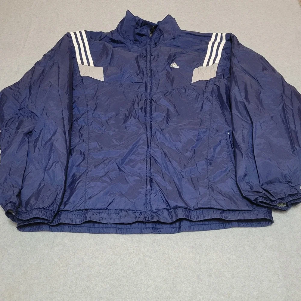 Vintage adidas Performance Full Zip Windbreaker Jacket XL